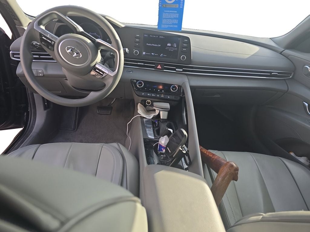 2023 Hyundai Elantra Hybrid Blue