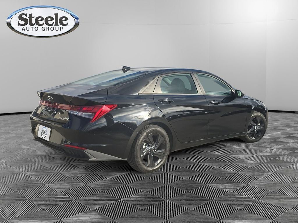 2023 Hyundai Elantra Hybrid Blue