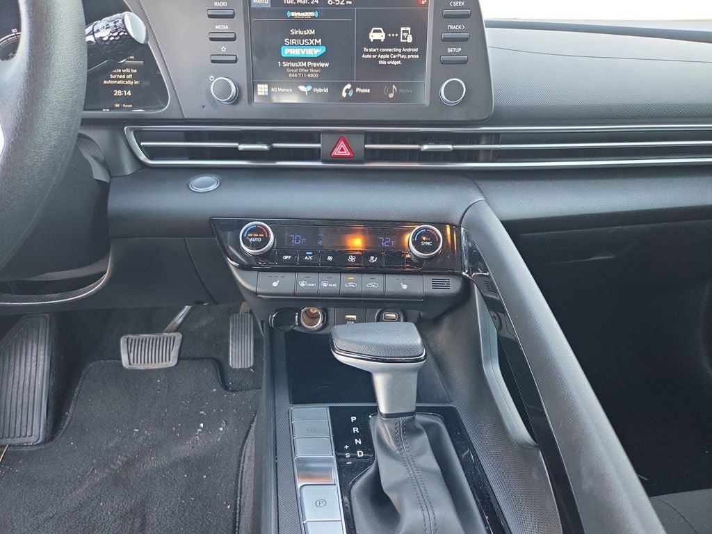 2023 Hyundai Elantra Hybrid Blue