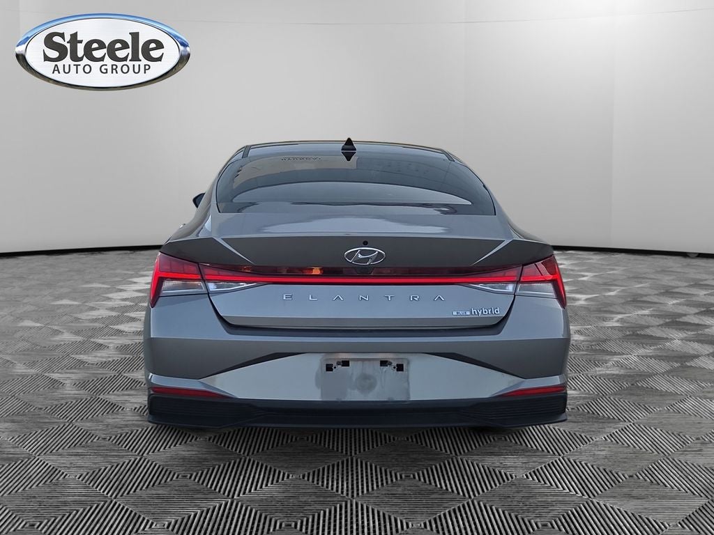 2023 Hyundai Elantra Hybrid Blue