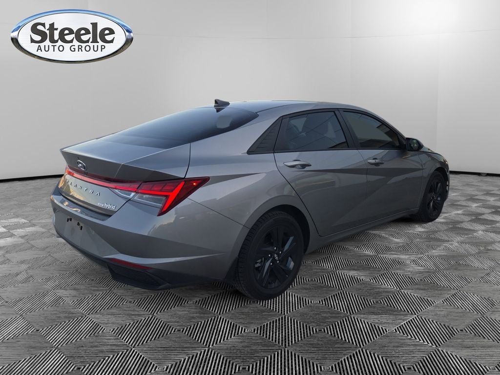 2023 Hyundai Elantra Hybrid Blue